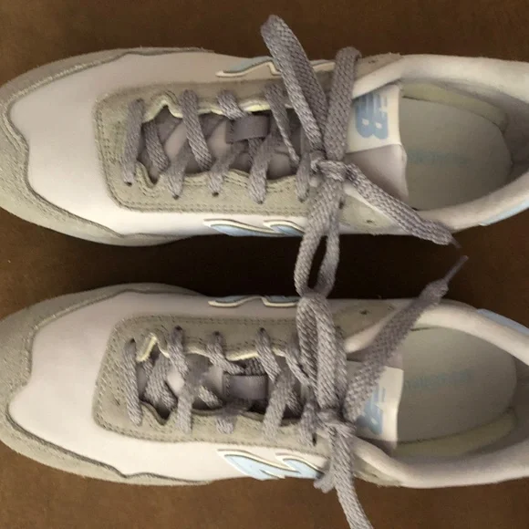 New Balance 515H platform sneakers, size 10, light blue/gray, like new! - Picture 5 of 8